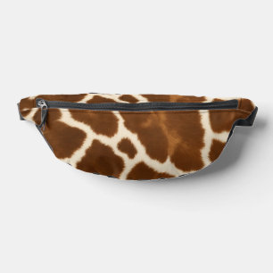 Elegant Trendy Cow Faux Leather Collection Fanny Pack