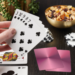 Elegant Trendy Customizable Template Glamourous Playing Cards