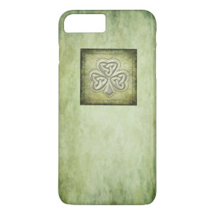 Elegant trendy lucky Irish shamrock iPhone 8 Plus/7 Plus Case