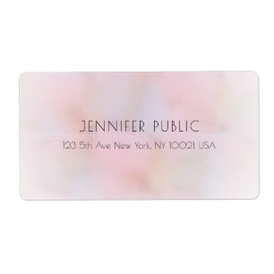 Elegant Trendy Pastel Colours Modern Template