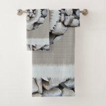 Elegant trendy pattern of beautiful grey pebbles