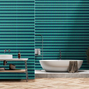 Elegant Trendy Teal Wallpaper