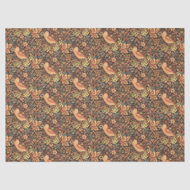 Elegant Trendy William Morris  Tissue Paper (Front)