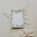 Elegant Tropical Green Foliage Calligraphy Wedding Advice Card<br><div class="desc">This elegant tropical green foliage calligraphy wedding advice card is perfect for a modern wedding. This hand-drawn design features watercolor beautiful green leaves. These cards are perfect for a wedding, bridal shower, baby shower, graduation party & more. Personalize the cards with the names of the bride and groom, parents-to-be or...</div>