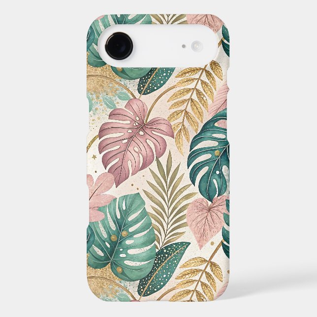 Elegant Tropical Monsteras Boho (Back)