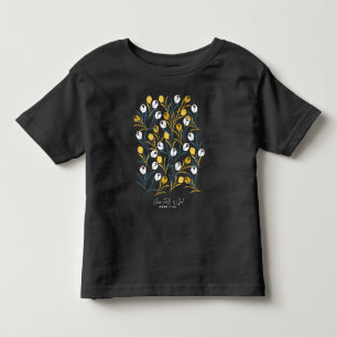 Elegant Tulip Floral Pattern  Toddler T-shirt