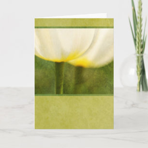 Elegant Tulips Card
