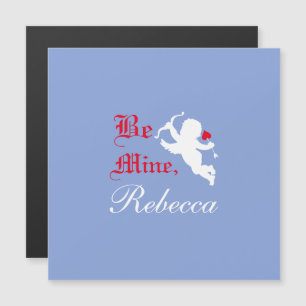 Elegant Typography Be Mine, Say Yes Love Arrow