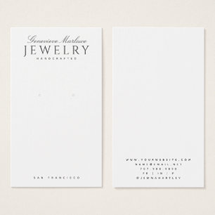 Elegant Typography Earring Jewellery 