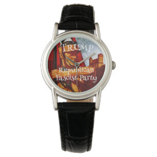 Elegant Typography Modern Landscape Photo Trump Watch