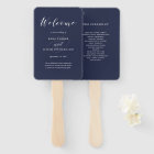 Elegant Typography | Navy Blue Wedding