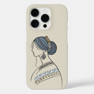 Elegant Ukrainian Folk Art iPhone Case