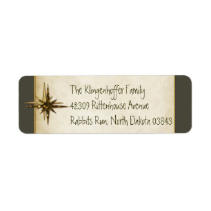 Elegant Understated Christmas Motif Personalized