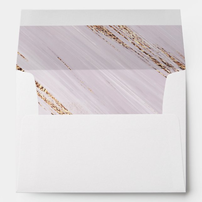 Elegant Union: Personalized Wedding Envelope with  (Back (Bottom))