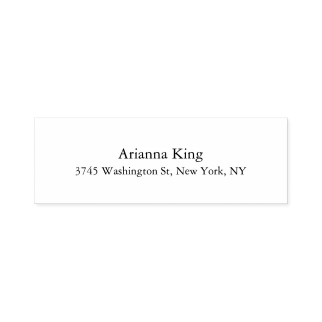 Elegant Unique Special Professional Classical Self-inking Stamp (Design)