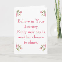 Elegant Uplifting Design for Encouragement & Speci