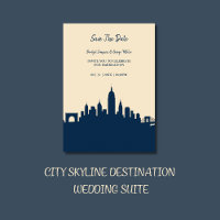 Elegant Urban Chic Skyline destination Wedding