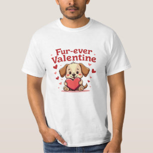 Elegant Valentine's Day Floral Art T-Shirt