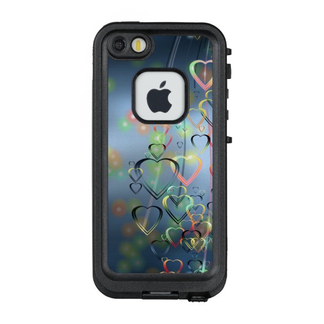 Elegant Valentine's Day LifeProof iPhone Case (Back)