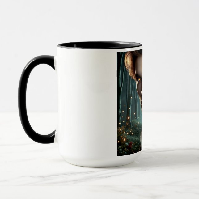 Elegant Vampire Mug - Handsome Vampire Design (Left)
