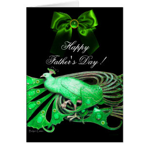 ELÉGANT VERT PEACOCK, PIERRES D'OEUVRE, Fête des p