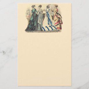 Elegant Victorian Fashions Stationery