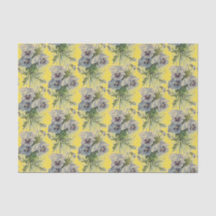 Elegant Victorian Floral Tissue Paper