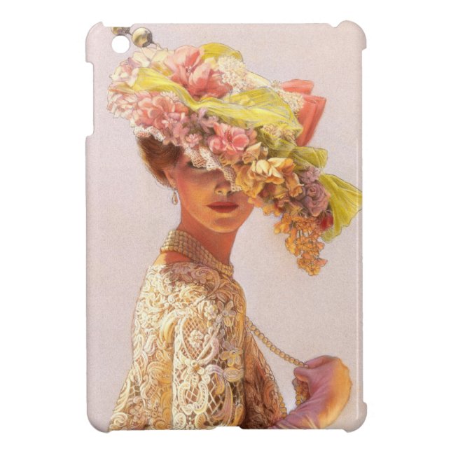 Elegant Victorian Lady iPad Mini Case (Back)