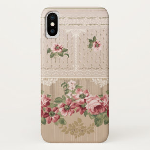 Elegant Victorian Pink Floral Case-Mate iPhone Case