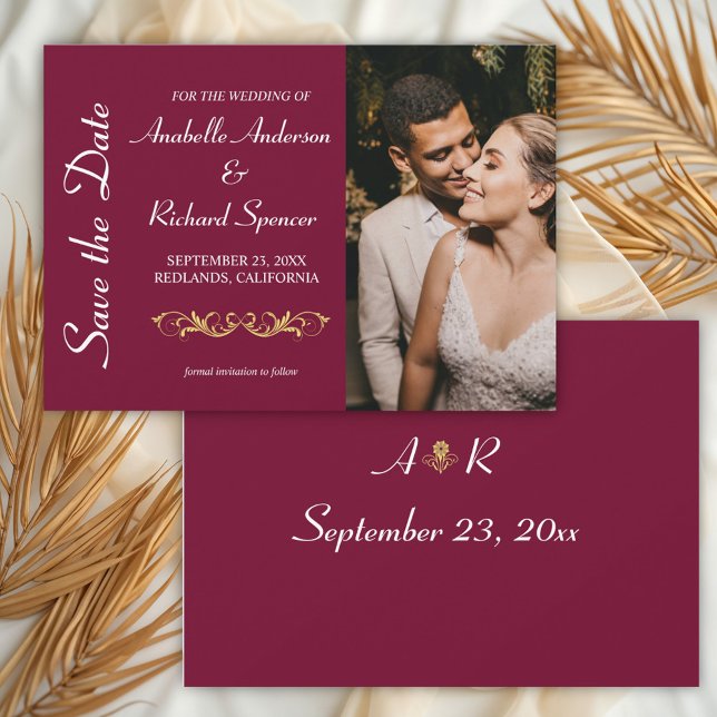 Elegant Victorian Wedding  Save The Date (Creator Uploaded)