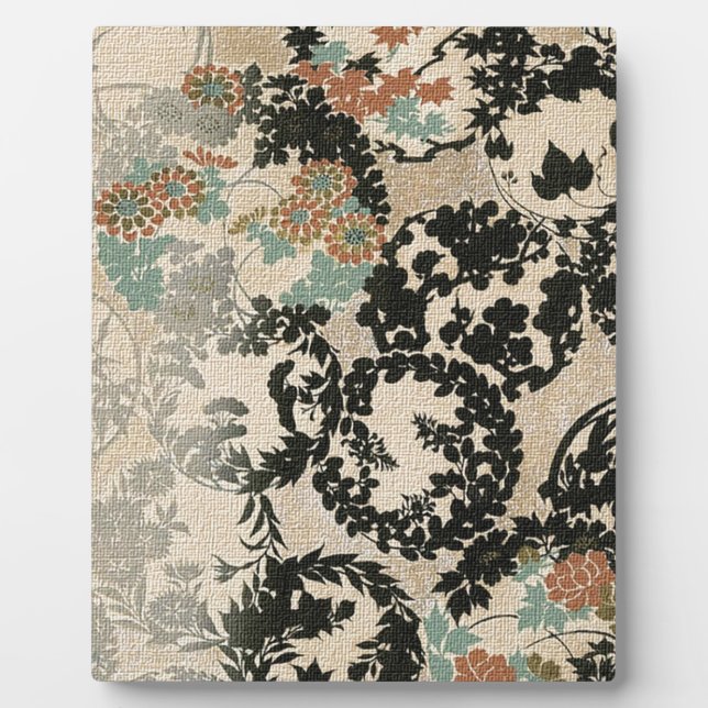 Elegant  Vines Plaque (Front)