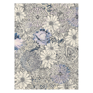 Elegant Vintage Abstract Floral Background    Tablecloth
