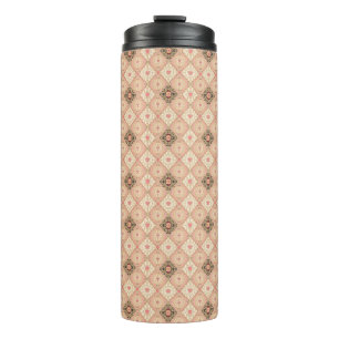 Elegant Vintage Baroque Valentine Day Thermal Tumbler