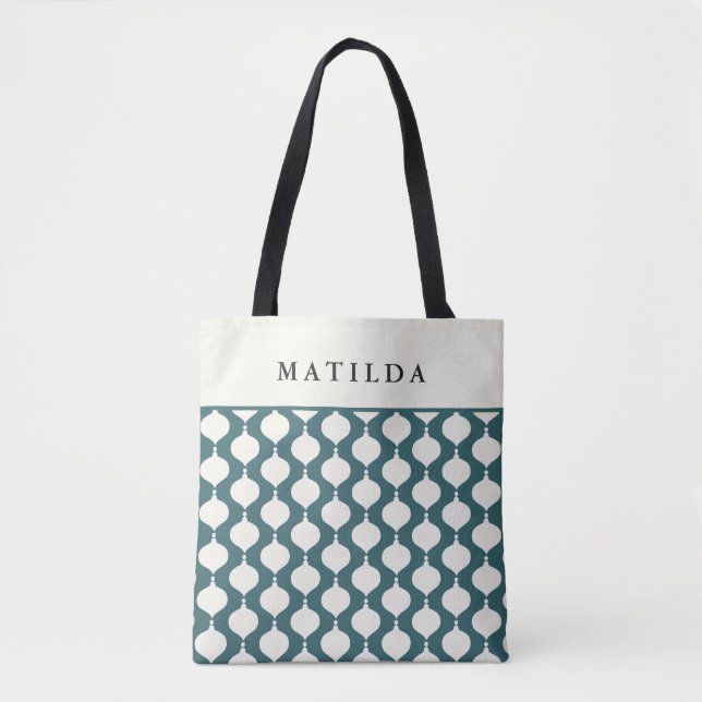 Elegant vintage bauble Christmas party gift Tote Bag (Front)
