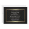 Elegant Vintage Black & Gold Retirement Party