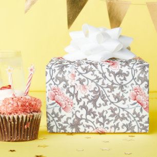 Elegant Vintage Botanical in Neutral Colours Wrapping Paper