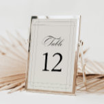 Elegant Vintage Classic Light Grey Table Number<br><div class="desc">Welcome your guests with the timeless elegance of the MIA Collection's Elegant Vintage Classic Light Grey Table Number. The subdued grey hue, intricate design, and classic font create a sophisticated and cohesive look for your wedding decor. Personalize each table with these exquisite table numbers to effortlessly guide your guests to...</div>