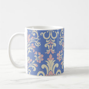 Elegant Vintage Damask Gift for Her Coffee Mug