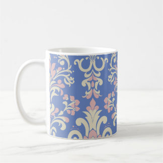 Elegant Vintage Damask Gift for Her  Coffee Mug