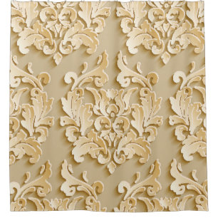 Elegant Vintage Damask Pattern Texture