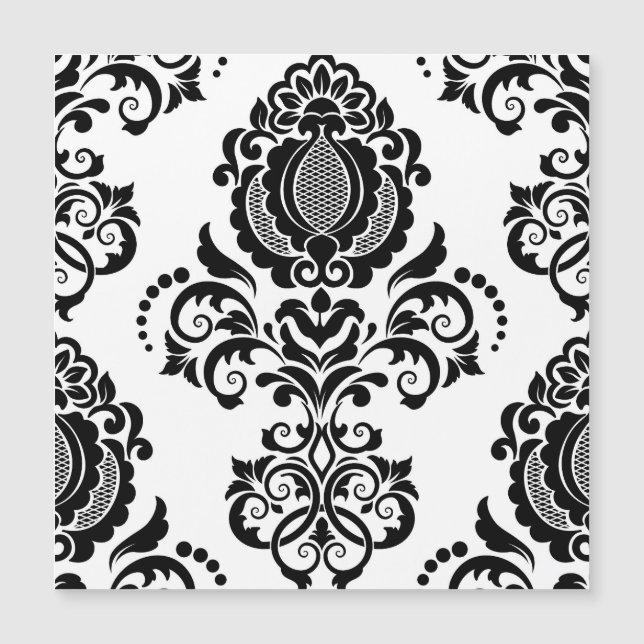 Elegant Vintage Damask Seamless Texture (Front)