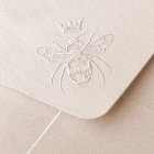 Élégant Vintage de Couronne miel Reine abeille