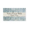 Elegant Vintage Distressed Teal Profile Card