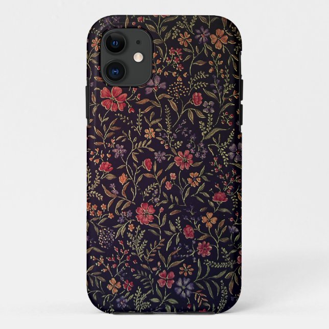 Elegant Vintage Floral iPhone 5 Case (Back)
