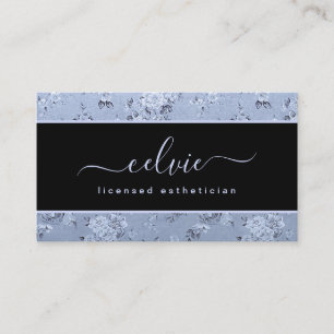 Elegant Vintage Floral Lavender   Business Card