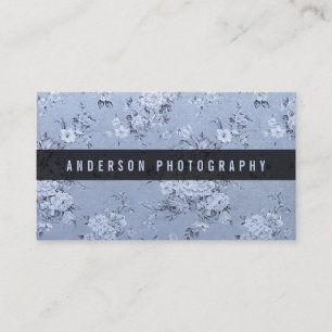 Elegant Vintage Floral Lavender   Business Card