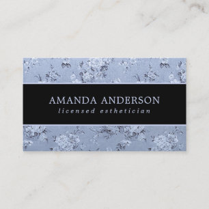 Elegant Vintage Floral Lavender   Business Card