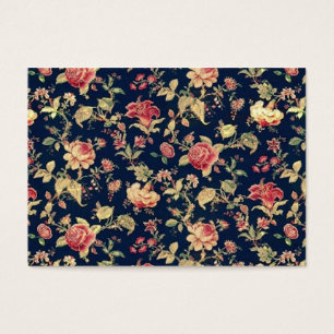 Elegant Vintage Floral Pattern Template Chubby