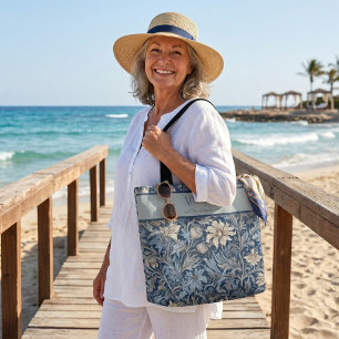 Elegant Vintage Floral Retirement Gifts for Mom Tote Bag