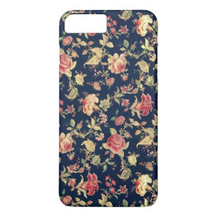 Elegant Vintage Floral Rose Case-Mate iPhone Case
